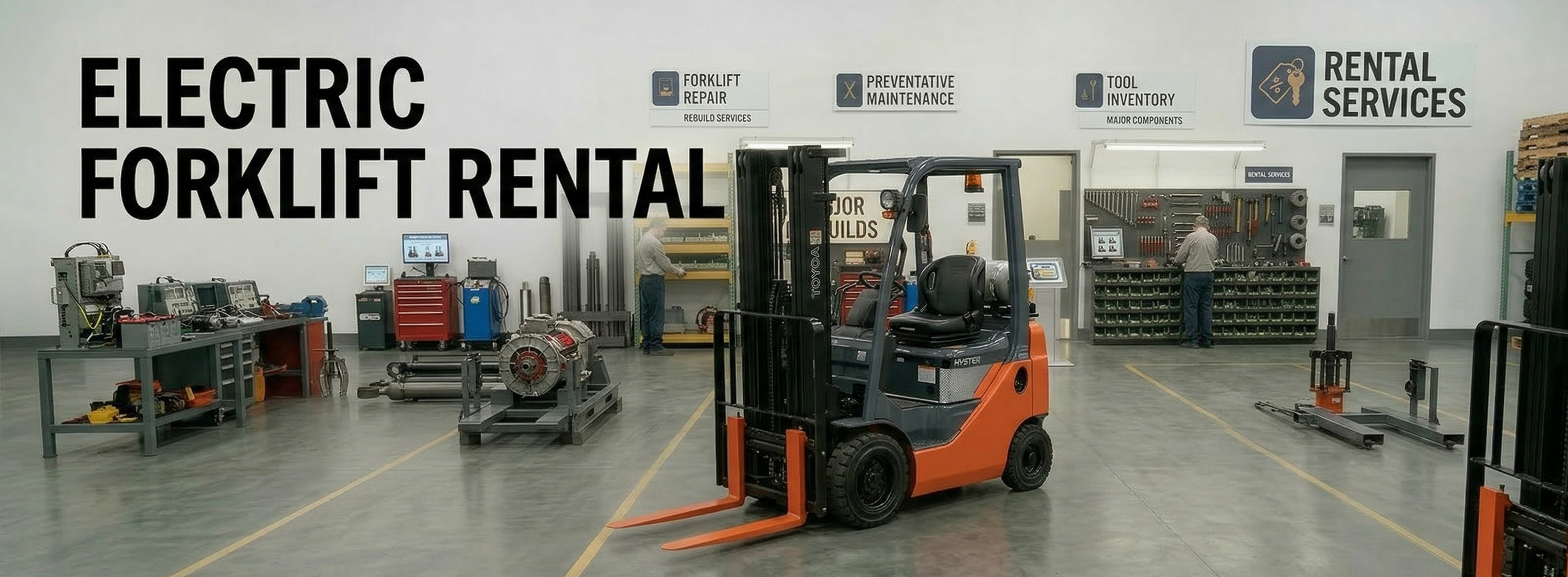 Electric Forklift Rental