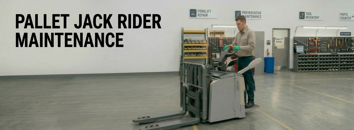Pallet Jack Rider Maintenance Service - $75 – Global Tech Lift