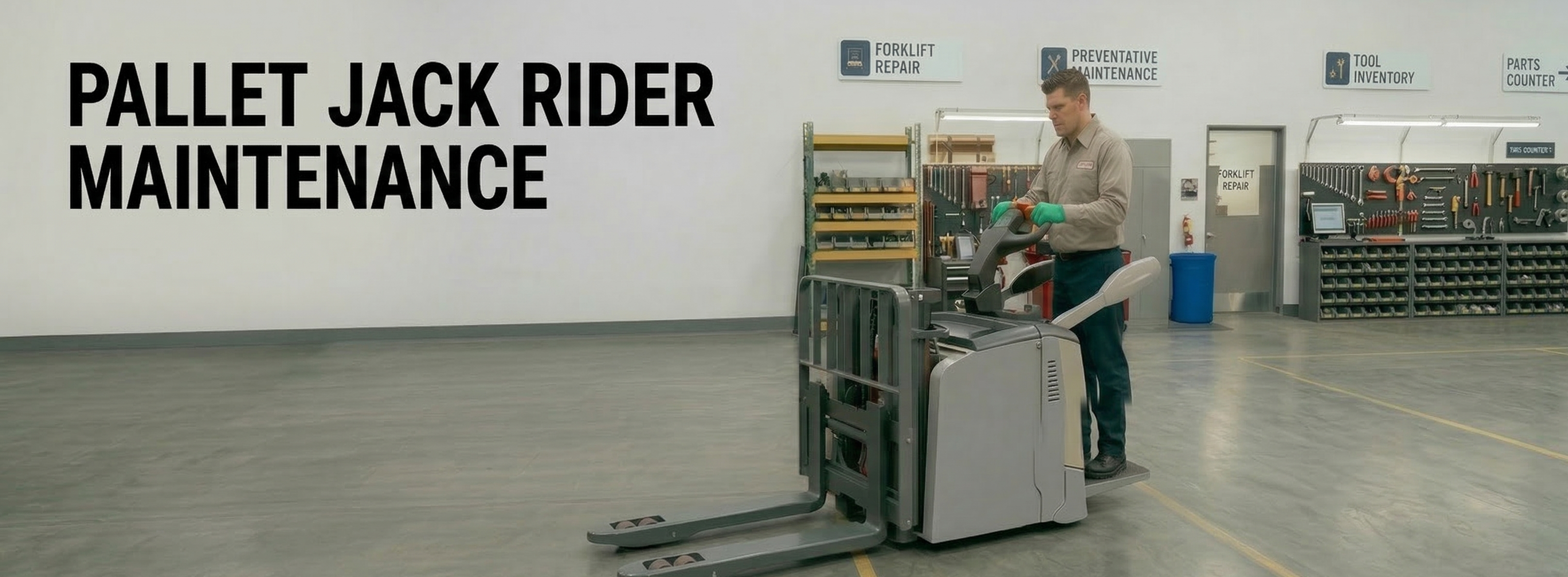 Pallet Jack Rider Maintenance